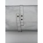 Silver Foldable Travel Jewelry Organizer With Embellished Button Closure Photo 5