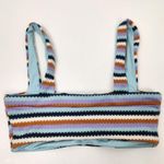 l*space L* Lee Lee Bikini Top in Over the Moon Striped Size Small NWT Photo 2
