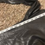 Spanx Faux Leather Leggings Black Pebbled Large Photo 6