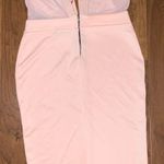 Boohoo Lia plunge neckline mesh bodycon dress Photo 1