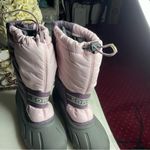 Sorel Cub Winter Snow Boots Light Pink and Plum Size 6 Photo 3