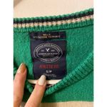 American Eagle Green  crewneck pullover sweater size S Photo 4