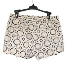 J.Crew  Women's Beige Chino Stretch Shorts Size 4 Geometric Casual Photo 2