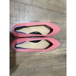 NWOT Rothy's The Block Pink High Point Tulip Heels Knit Pointed Toe Size 10.5 Photo 3