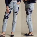 Ralph Lauren NEW Polo  The Avery Boyfriend Kipton Wash Patchwork Star Print Jean Photo 2