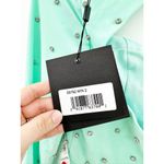 Mac Duggal  55792 Mint Allover Rhinestone Long Sleeve Dress Size 2 Photo 4