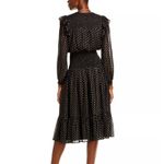 AQUA Ruffle Metallic Dot Dress, Size S, New with Tag MSRP $118 Photo 1