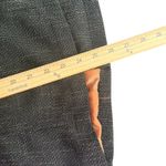 Chico's  1 Black Textured Blazer Jacket Silk Lining Bamboo Chinese Size M Brown Photo 11