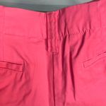 Talbots  Stretch Chino Shorts Flat Front 6" Inseam Womens 10 Pink Golf Summer‎ Photo 9