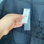 Talbots Womens Size 6P BLACK Eyelet Sleeveless Sheath Dress Suit NWT Photo 6