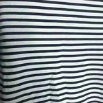 ZARA  Trafaluc collection navy and‎ white striped long sleeve top Sz S Photo 2