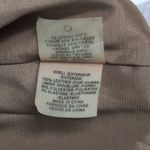 Elie Tahari  Beige Tan Perforated Leather Back Zipper Pencil Skirt US 6 Photo 7