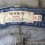 Torrid Women's Distressed Boyfriend Ankle Jeans Size 10 Photo 2