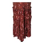 Tommy Hilfiger  Dress Women 8 Red Pink Floral Print Tiered Mini Shift NWT‎ Boho Photo 4