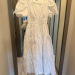 Moon River  white eyelet embroidered maxi dress Photo 1