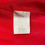 Leslie Fay  Sportswear Blazer 10 Vintage 90s Red Single Button Casual Career Photo 8