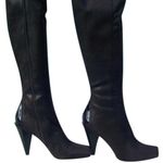 Donald Pliner Expresso Suede Croc Leather Boot New Water Resistant New NIB $495 Brown Size 8.5 Photo 1