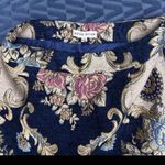 Moon River  Jacquard floral Mini Skirt XS Photo 3