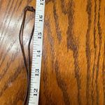 Four Leaf Clover Necklace Green With Brown Cord New Photo 7