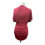 Twenty One  Maroon heavy beaded 
Sequin Medallion Party Dress
Y2k Size LG Photo 2