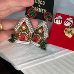 Coco + Carmen NWT Christmas Holiday pierced earrings lot Photo 1