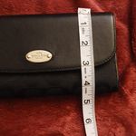 Coach Black Signature Flap Top Trifold IWallet Photo 13