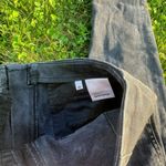 Reformation  Black Stone Washed Niki Zipper Jeans Argentine Wash Stretch Size 26 Photo 6