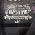 Volcom  Black Graphic Cropped T Shirt- Size Small Photo 1