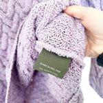 Blarney Woolen Mills Purple Merino Wool Knit Sweater Sz M Size M Photo 2