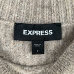 EXPRESS Women’s Size Small Crotchet Neutral Fall sweater Photo 1