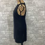 Mango MNG Black Open Back Linen Dress Photo 1