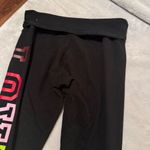 Victoria's Secret Y2K  LOVE PINK Yoga Pants S Fold Over Rainbow Spellout leggings Photo 1