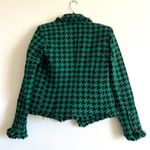 L'Agence l’agence brooke fringe blazer Green black size 2 Photo 6