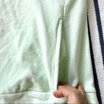 Sweaty Betty Harmonise Luxe Fleece Sweatshirt in Glacier Green Medium Photo 9