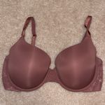 Victoria's Secret  T-Shirt Push-Up Full Coverage Dusty Rose Lace Bra 36DDD Photo 1