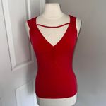 Iz Byer Y2K ORANGE IZ‎ BYER CALIFORNIA ROUCHED TANK TOP Photo 1