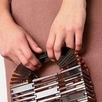 ASOS NWT  Design Brown Linen Puff Sleeve Ruched Front Mini Dress Size 8 Photo 1