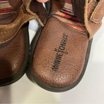Minnetonka brown leather fisherman sandals women’s size 7 boho casual summer Photo 4