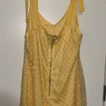 Francesca's Francesca’s Mini Yellow Dress (RESELL) Photo 2