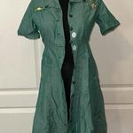 1960’s VINTAGE AUTHENTIC GIRL SCOUTS AMERICA UNIFORM DRESS 100 YR ANNIVERSARY Green Size XXS Photo 0