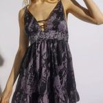 Urban Outfitters  Dress y2k goth star tie dye naomi mini womens Black xsmall Photo 0