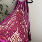 Arden B Sill Paisley Fuchsia Dress Photo 1