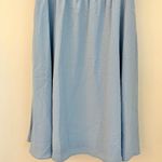 Gal Meets Glam Ellie Crepe Puff Sleeve Light Blue Bow Dress Size 2 Photo 4