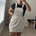 Trixxi White Overall Dress Photo 0