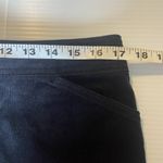J. Crew‎ Womens Black Velvet Skirt Back Zip Lined Size 12 Preppy Minimal Pencil Photo 7