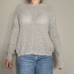 Brandy Melville  Gray Speckled Sweater Size OS Photo 0