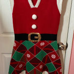 it's our time  Red and Green Holiday Costume Dress Photo 0