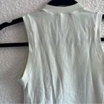 SKIMS Women's Mock Neck Stretch Tank Top Cotton Top Size Small Photo 4