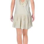 Free People Embroidered Glow White Sand Dress Photo 3