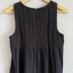 ABS Allen Schwartz ABS Embellished Neckline Mini Dress Size 6 EUC Pockets‎ Pleated Photo 4